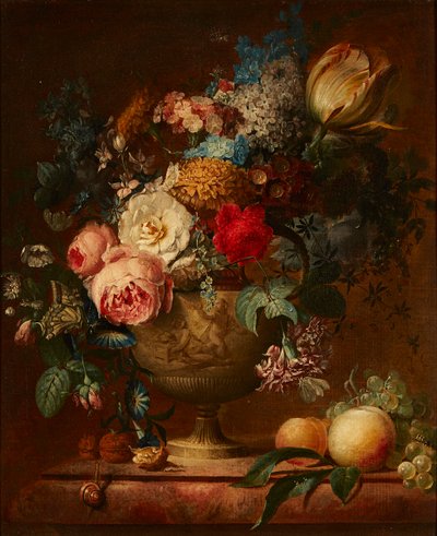 フォードのある樹木が茂った川の風景（パネルに油彩） 作： Philip Reinagle