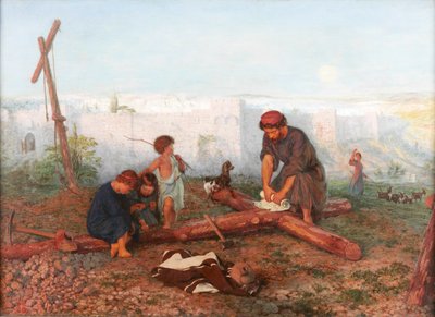 彼らが彼を十字架にかけた場所、1862 作： Philip Richard Morris