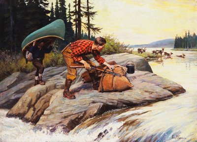 彼らの幸運な日 作： Philip Russell Goodwin