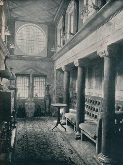 No 1 Holland Parkのマーブルホール、1898年 作： Philip Webb