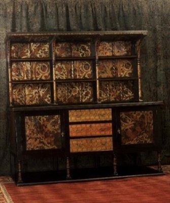 装飾パネル付きサイドボード、1892年頃（木製） 作： Philip Webb