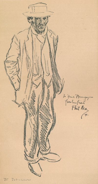 フィルメイの自画像、1896年、1903年 作： Philip William May