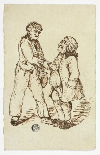 船乗りと紳士 作： Philip William May