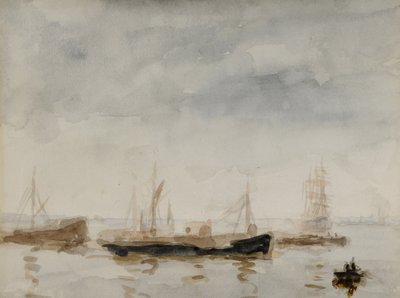 (紙に水彩）。) 作： Philip Wilson Steer