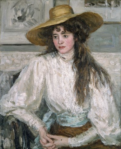 The Schoolgirl」、1906年 作： Philip Wilson Steer