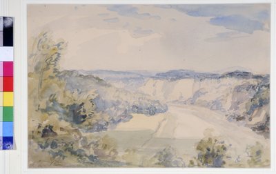 チェプストウの上のワイ族、1905年頃（水彩・紙 作： Philip Wilson Steer