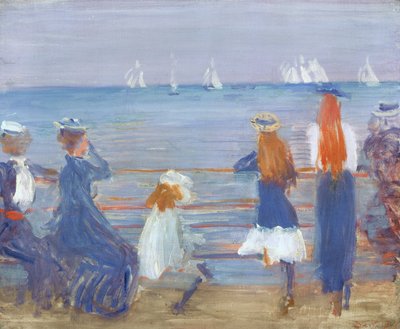 カウズレガッタを見て、1892年 作： Philip Wilson Steer