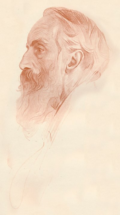 プロファイル調査、c1921 作： Philip de László