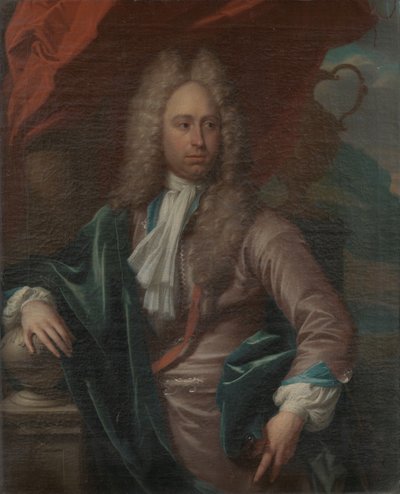 Caspar Adriaen Parduyn (1685-1735) の肖像、ミドルバーグの廷吏 作： Philip van Dijk
