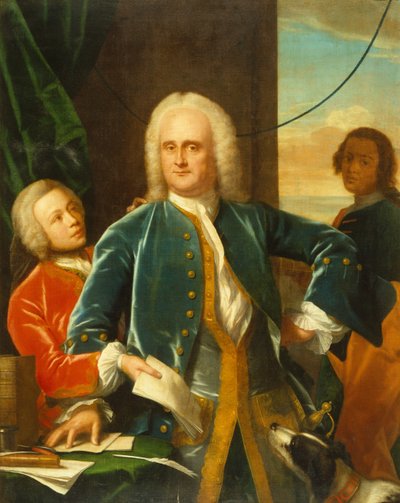 ヤン・アルバート・シクターマンと息子のヤン・アルバート 作： Philip van Dyck
