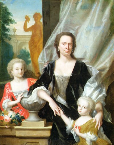 Sybilla Volkera Sighterman と彼女の娘 作： Philip van Dyck