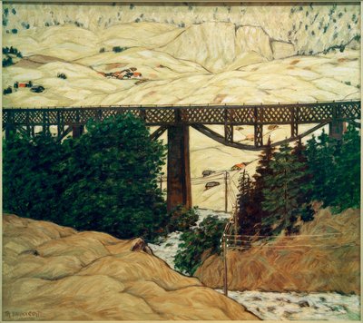 橋、（高架橋） 作： Philipp Bauknecht