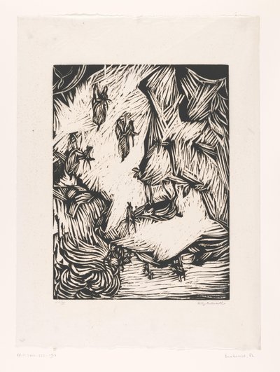 岩の多い風景の中の山のヤギのグループ 作： Philipp Bauknecht