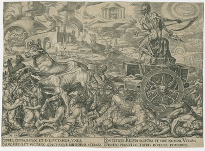 死の勝利、c。 1565年。 作： Philipp Galle