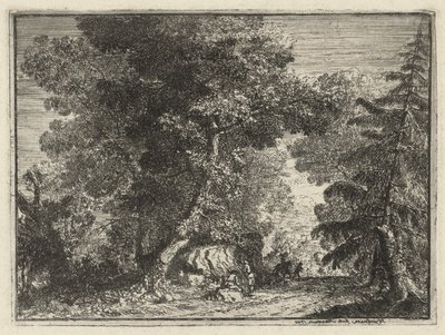 森の中の道 作： Philipp Hieronymus Brinckmann