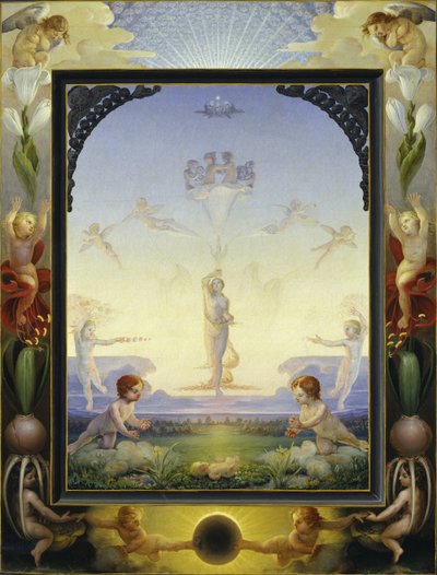 小さな朝 作： Philipp Otto Runge