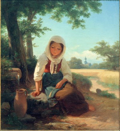 井戸の少女 作： Philipp Rumpf