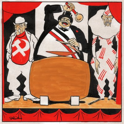 レオン・ブラム。 1930～1936年（版画） 作： Philippe (1905 1940) Larquier