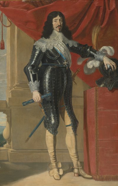 フランスのルイ 13 世の肖像 1601 ～ 1643 年、17 世紀前半 作： Philippe de Champaigne
