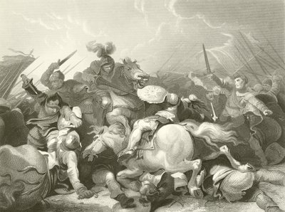 ボスワースフィールドの戦い 作： Philippe Jacques de Loutherbourg