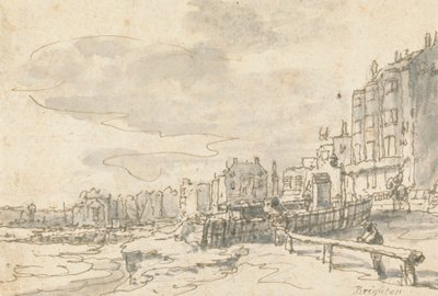 ザ フロント アット ブライトン 作： Philippe Jacques de Loutherbourg