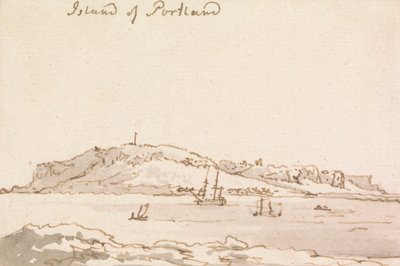 ポートランド島 作： Philippe Jacques de Loutherbourg