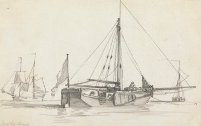três navios 作： Philippe Jacques de Loutherbourg