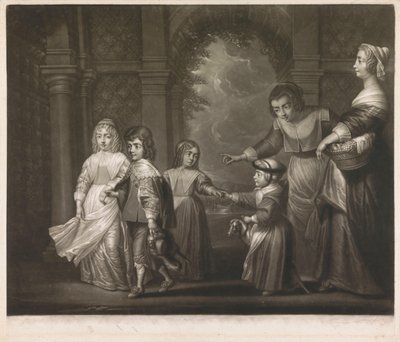 ルーベンスの家族 作： Philippe Joseph Tassaert