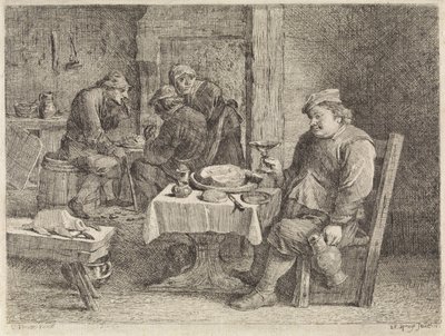 農民のインテリア 作： Philippe Lambert Joseph Spruyt