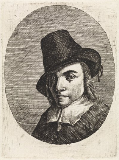 見知らぬ男の肖像 作： Philippe Lambert Joseph Spruyt