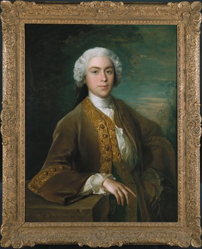 トリメルストン卿の肖像、1744年 作： Philippe Mercier