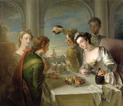 味覚、1744-47年（129301と129303も参照） 作： Philippe Mercier
