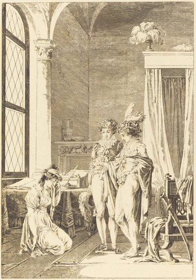 モナリザ：許し 作： Philippe Triere after Jean Baptiste Mallet