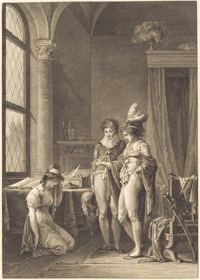 モナリザ：許し 作： Philippe Triere after Jean Baptiste Mallet