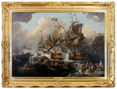栄光の6月1日 作： Philippe de (after) Loutherbourg