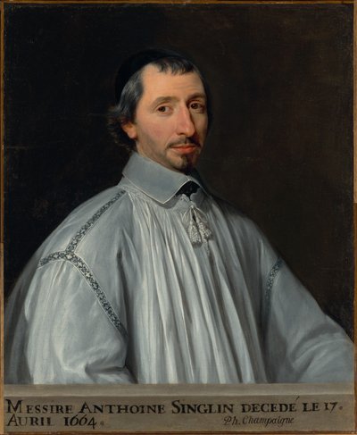 アントワーヌ・シンラン 作： Philippe de Champaigne
