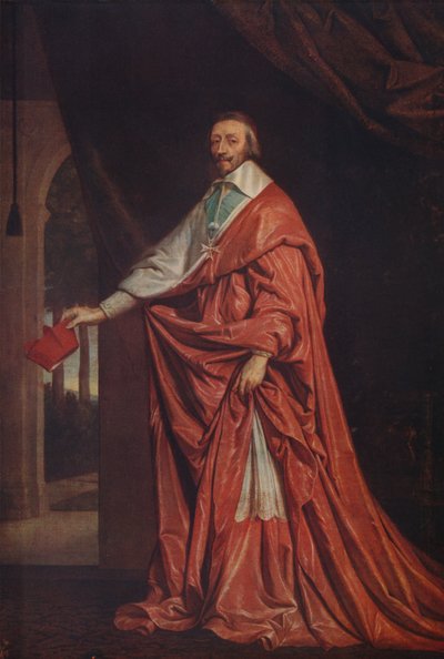 リシュリュー枢機卿、1633-1640、c1915 作： Philippe de Champaigne