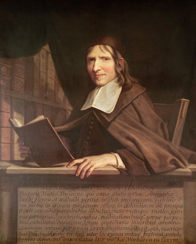 ジャン・ハモン、ポート・ロイヤル博士（1618-1687） 作： Philippe de Champaigne
