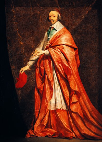 アルマン＝ジャン・デュ・プレシの肖像（パリ 作： Philippe de Champaigne
