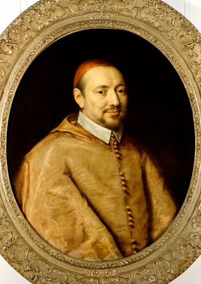 ベルーユ枢機卿（1575-1629）の肖像 作： Philippe de Champaigne