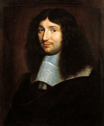 フランスの政治家ジャン＝バティスト・コルベール（1619-1683）の肖像 フィリップ・ド・シャンパーニュ派の絵画 作： Philippe de Champaigne