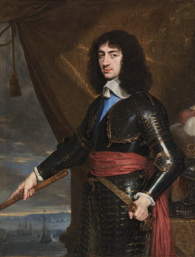 イングランド王チャールズ 2 世の肖像 作： Philippe de Champaigne