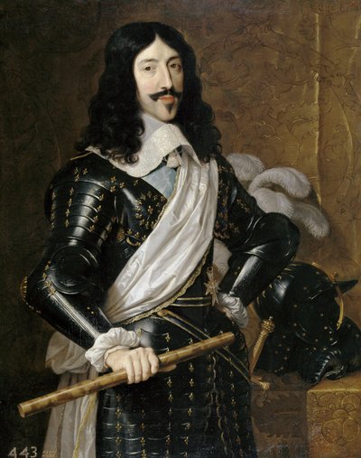 フランスのルイ13世（1601-1643）の肖像」 シャンペーニュ、フィリップ、ド（1602-1674）作 作： Philippe de Champaigne