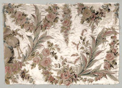 Coverlet Fragment、c。 1760-1770。 作： Philippe de Lasalle