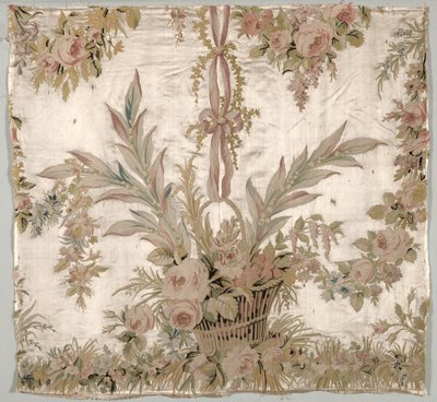 Coverlet Fragment、c。 1760-1770。 作： Philippe de Lasalle