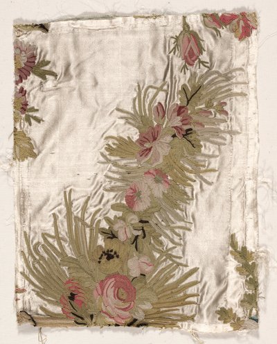 Coverlet Fragment、c。 1760-1770。 作： Philippe de Lasalle