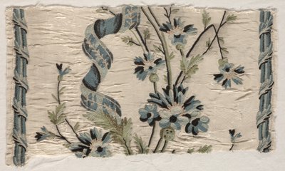 2枚の刺繍、1723-1774。 作： Philippe de Lasalle