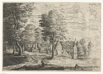 羊飼いと群れのいる風景 三つの風景（連載タイトル） 作： Philips Augustijn Immenraet