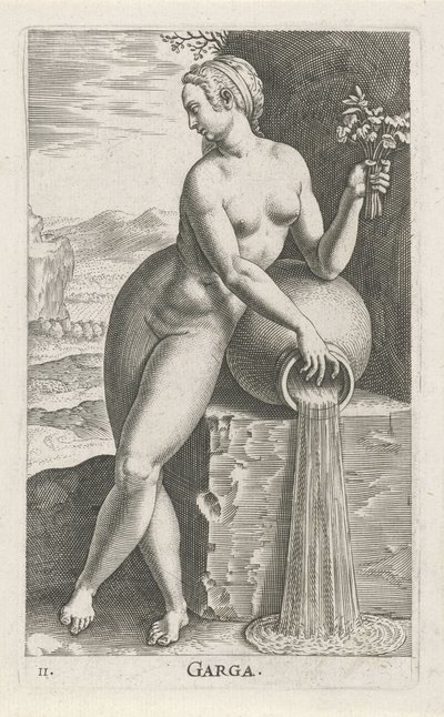 Waternimf Garga Garga (title on object) Stroom- en waternimfen (series title) Nimpharum oceanitidum, ephydridum potamidum naiadum (series title)   1333259   ja       japanese Successfully Translated  Original: Portrait of the Composer Xaver Schnyder von Wa 作： Philips Galle