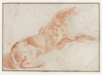 リカンベント・ドッグ 作： Philips Wouwerman (possibly)